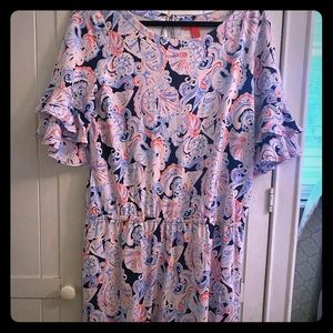 NWT Lula Romper in High Tide Navy